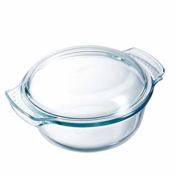 Round casserole with lid PYREX easy grip Classic