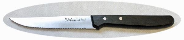 Kitchen knife cost corrugated POM 1040 cm. 11.5 Edelweiss