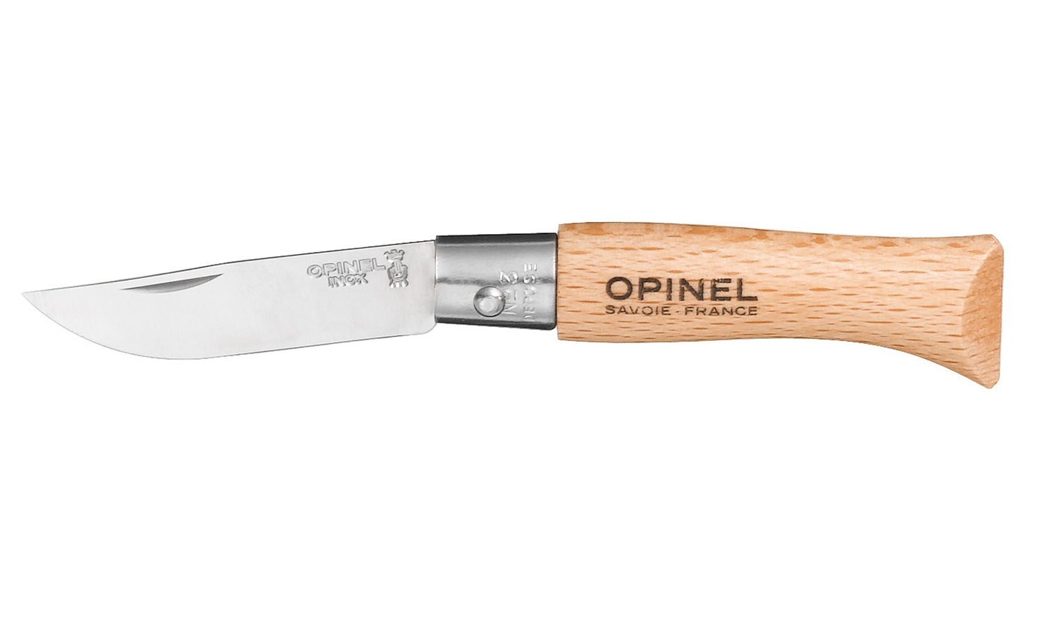 Coltello Opinel modello classico n.3 lama inox mm.40