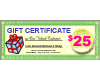 Gift Certificate € 25.00