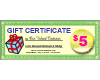 Gift Certificate € 5.00